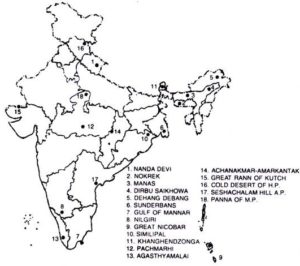 Biosphere Reserves of India